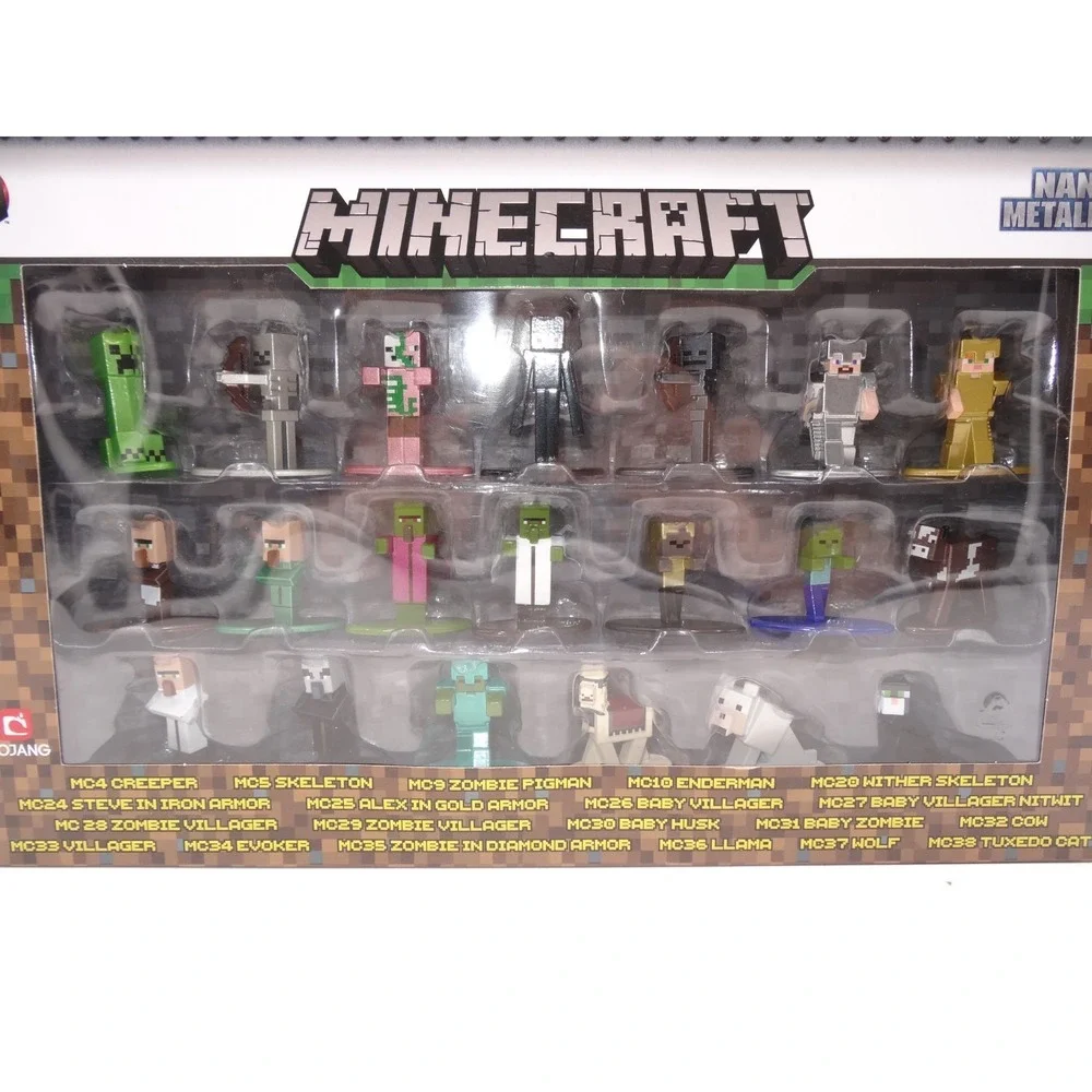 Minecraft‎ 20 Pack Nano Metalfigs 1.65